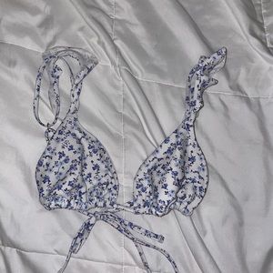 Hollister Floral String Bikini